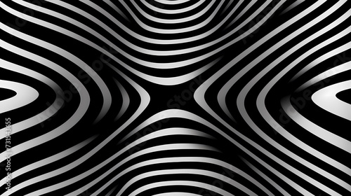 Optical illusion  optical art abstract background