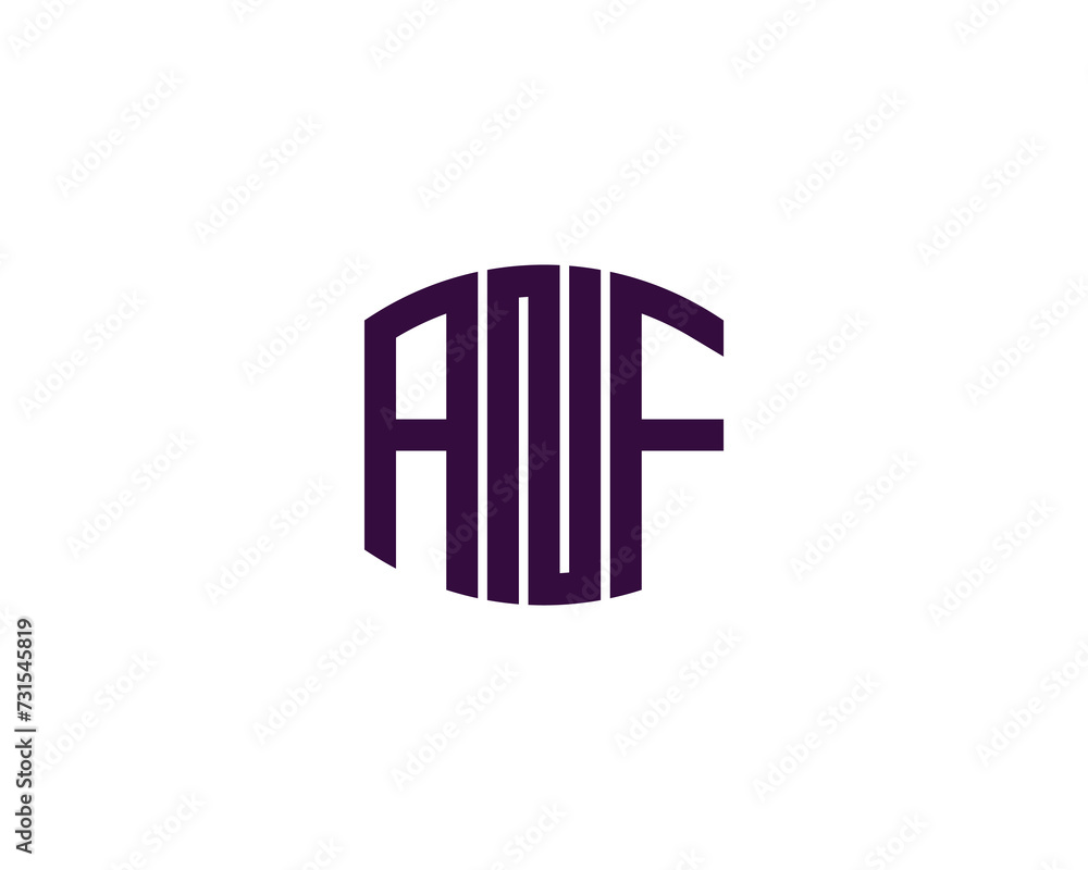 ANF Logo design vector template ANF Logo design vector template