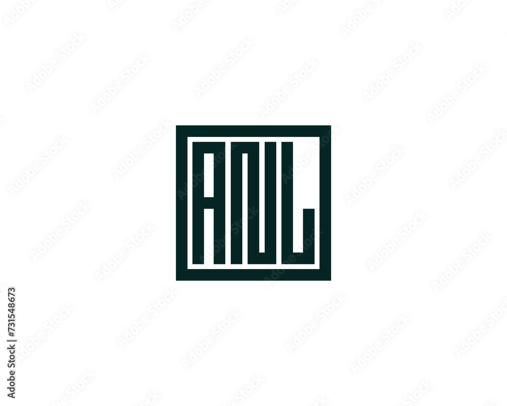 ANL Logo design vector template ANL Logo design vector template