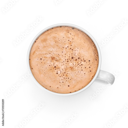 Small White Coffee Cup PNG