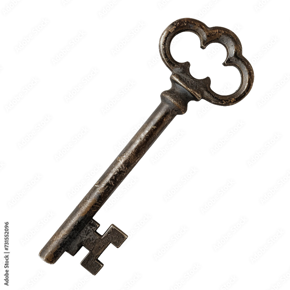 Key, isolated object, transparent background. Key, isolated object, transparent background.