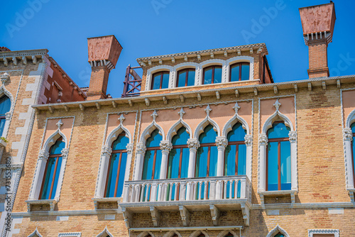 facade of the house venetian style