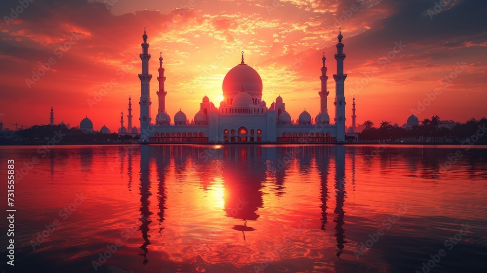 Ramadan ornamental background