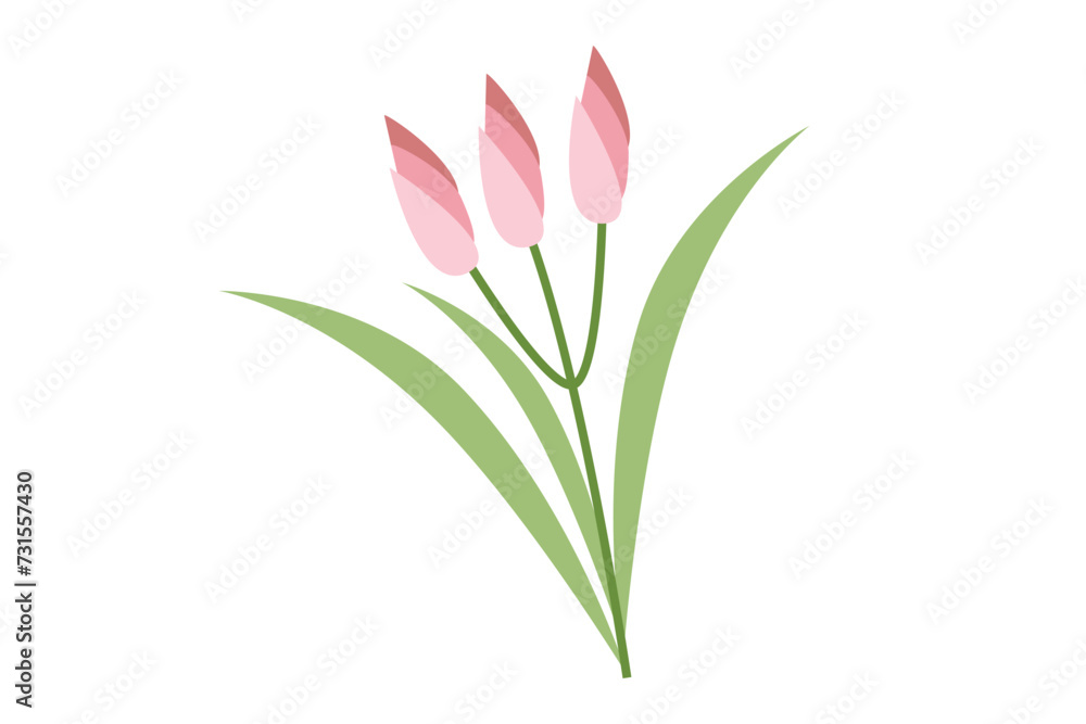 Spring Korean Style Sticker Design Spring Korean Style Sticker Design