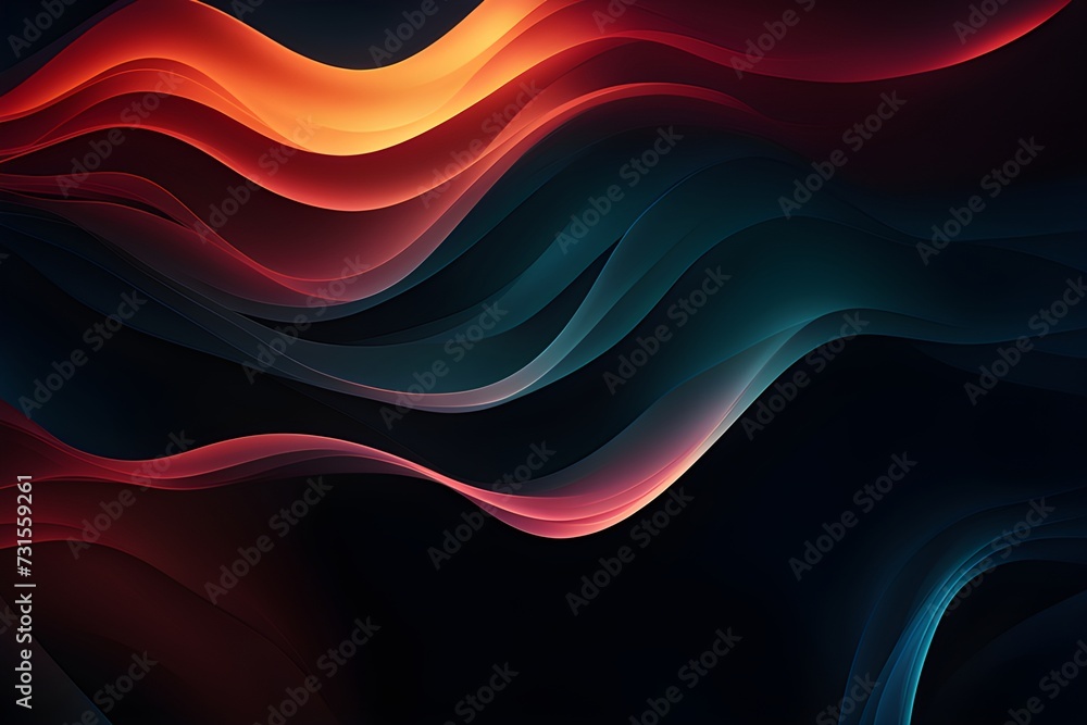 colorful abstract waves background colorful abstract waves background