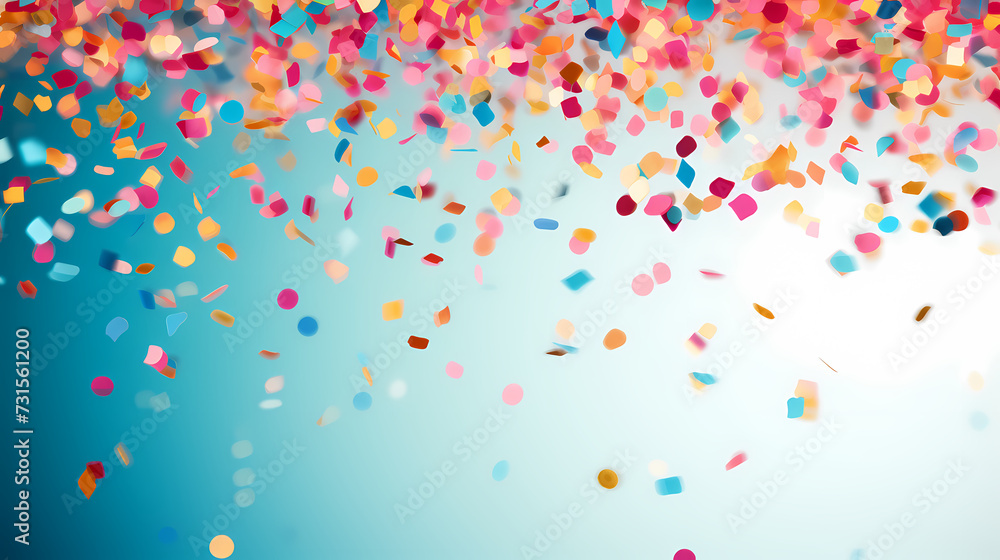 Sparkling confetti on background Sparkling confetti on background