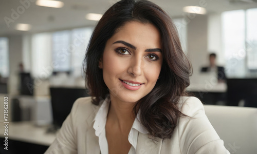 Wallpaper Mural Portrait of a arab businesswoman in the office Torontodigital.ca