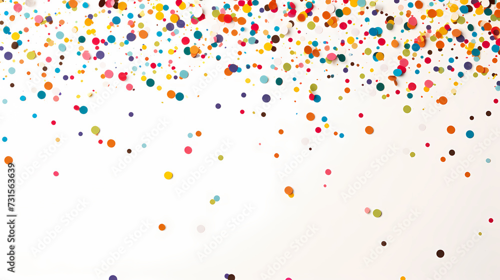 Sparkling confetti on background Sparkling confetti on background