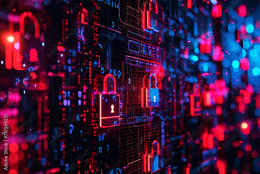 Obraz premium Cyber Security | Hacker