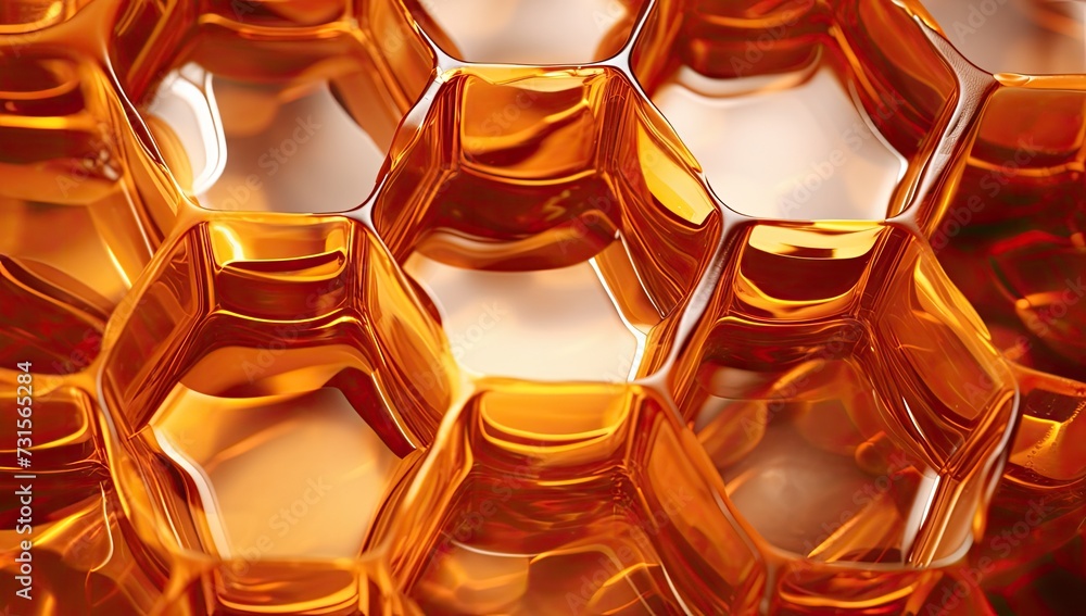 The allure of honeycomb: Captivating golden aesthetics. The allure of honeycomb: Captivating golden aesthetics.