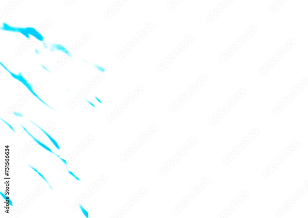 Fototapeta premium 水色の水しぶきのような背景イラスト