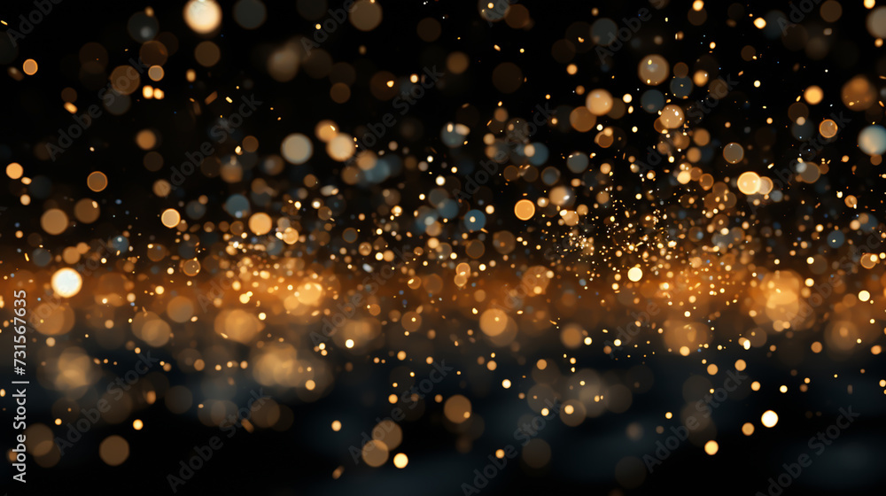Gold abstract bokeh background Gold abstract bokeh background