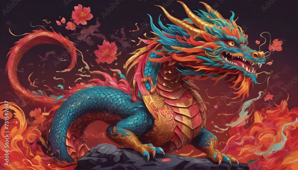chinese dragon on the wall chinese dragon on the wall