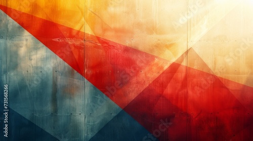 Dynamic geometric patterns and shapes add energy and movement to the minimali...