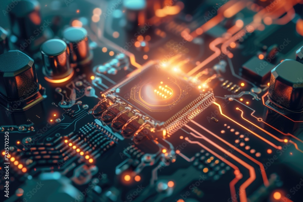 Technology background Technology background