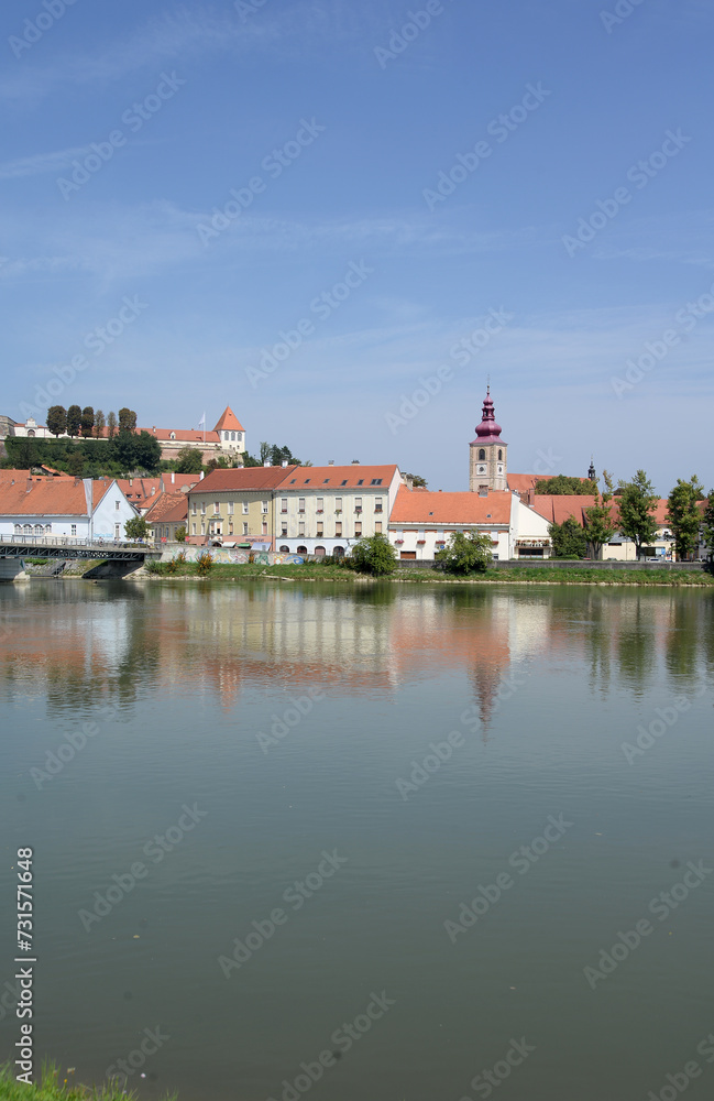 Drau und Ptuj in Slowenien