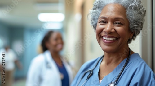 Patients smile despite their circumstances