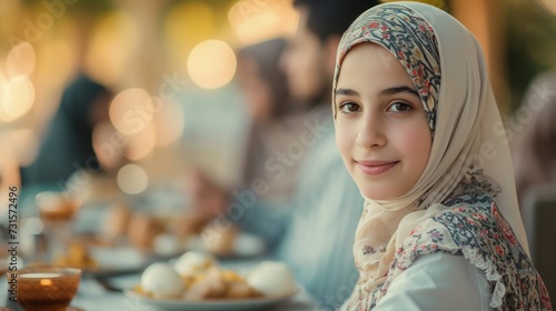 Warm images capturing families and friends coming together for the evening me...