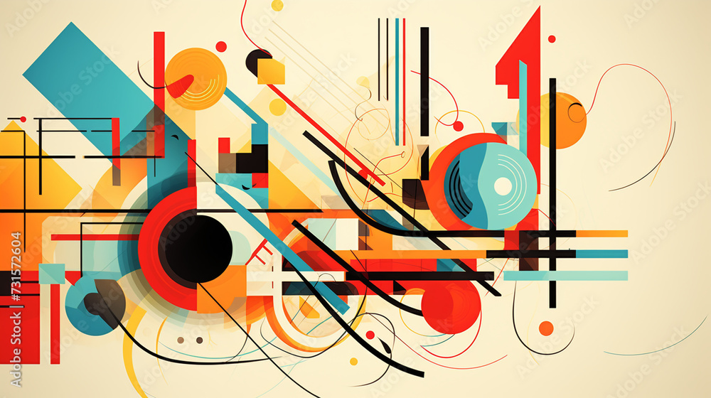 abstract music notes design for music background abstract music notes design for music background