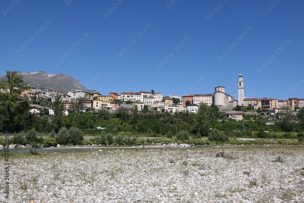 Obraz premium Piave bei Belluno