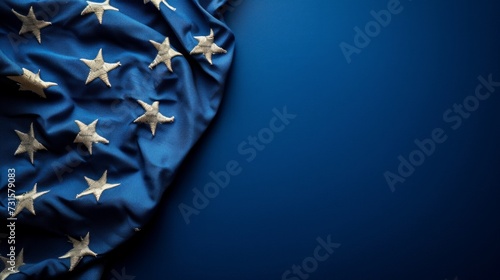 Minimalist background highlighting the iconic symbols of American patriotism ...
