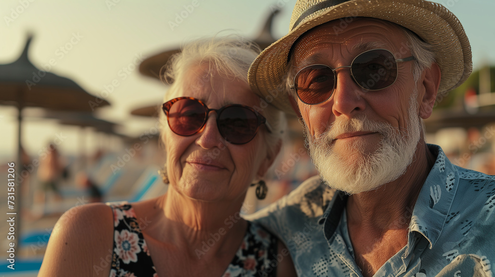 Enduring Love Captivating Beach Portrait of a Senior Couple Enduring Love Captivating Beach Portrait of a Senior Couple