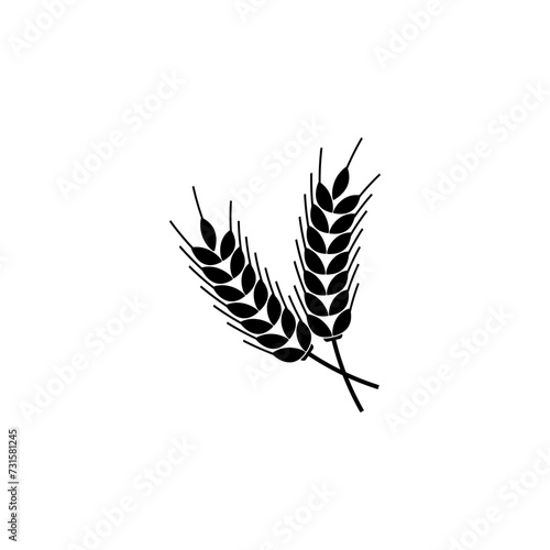 Spikelet Flat Vector Icon