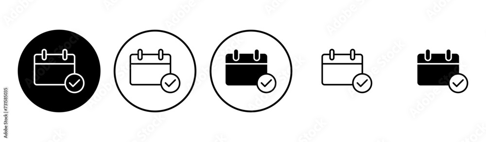 Calendar icon set. Calender symbol. calendar vector icon Calendar icon set. Calender symbol. calendar vector icon