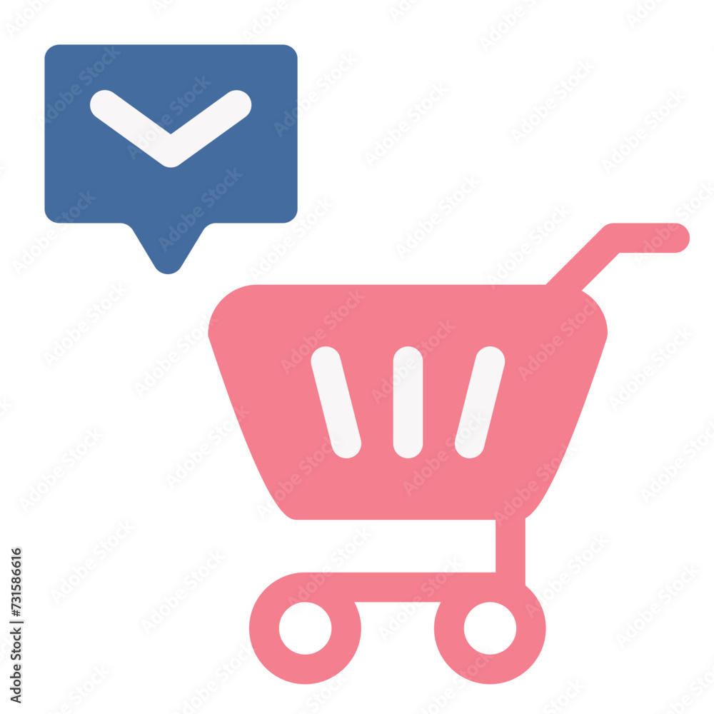 Marketing icon - glyph style Marketing icon - glyph style