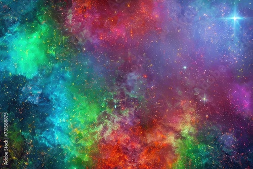 colorful background with space