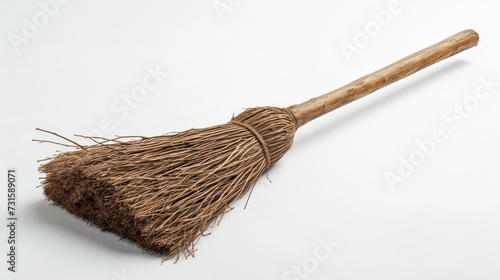 broom isolated on white background