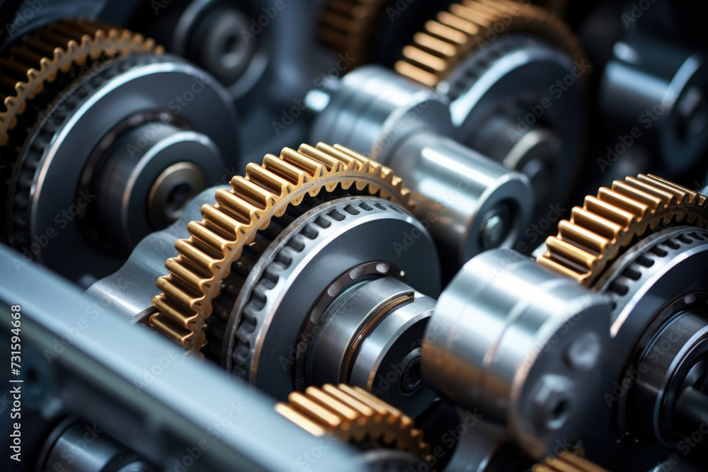 engine gear wheels, industrial background engine gear wheels, industrial background