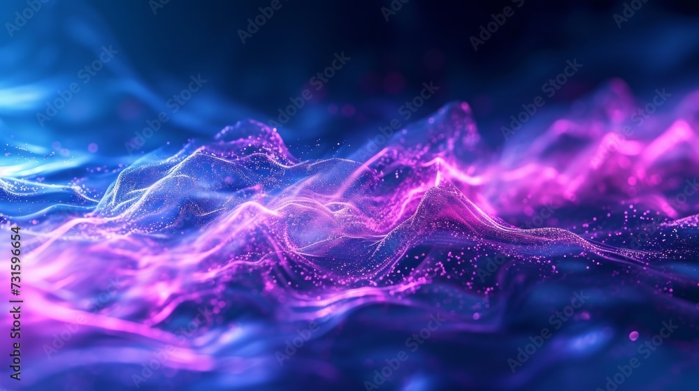 Ethereal Neon Glow: Abstract Art in Motion with a Vibrant Spectrum of Blue and Purple. Dive into a Fluid Fantasy of Light and Color, Perfect for Modern Design and Creative Wallpaper. Ethereal Neon Glow: Abstract Art in Motion with a Vibrant Spectrum of Blue and Purple. Dive into a Fluid Fantasy of Light and Color, Perfect for Modern Design and Creative Wallpaper.