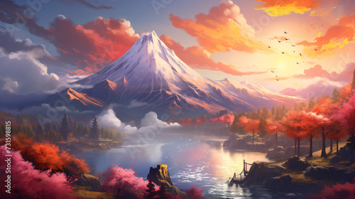 Mount fuji japanese wallpaper for laptop 