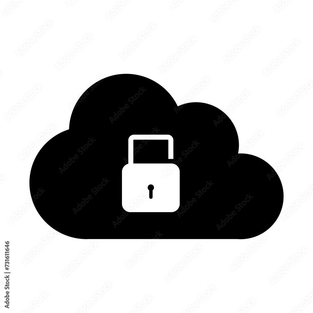 Cloud SVG Icon | Unlock Cloud | Cloud Computing Filled Icons Cloud SVG Icon | Unlock Cloud | Cloud Computing Filled Icons