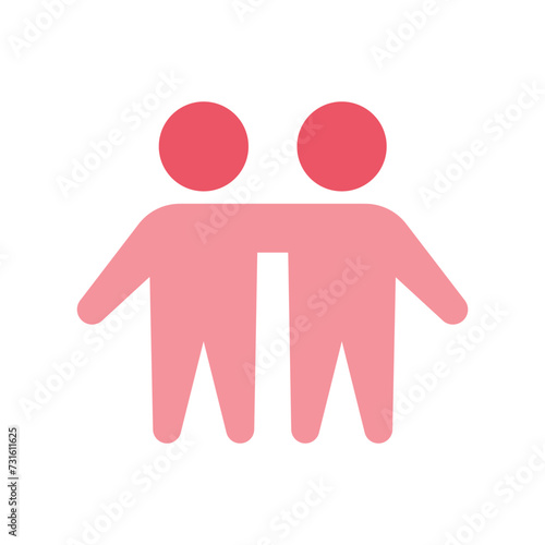 Friendship icon