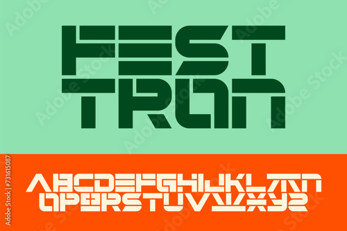 Design Fest Tron Typeface Alphabet Typography Font Letter Text