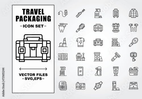 Travel Packaging Set Files