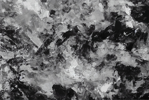 Black and White Grunge Texture. Abstract art. Black Grunge Background. 