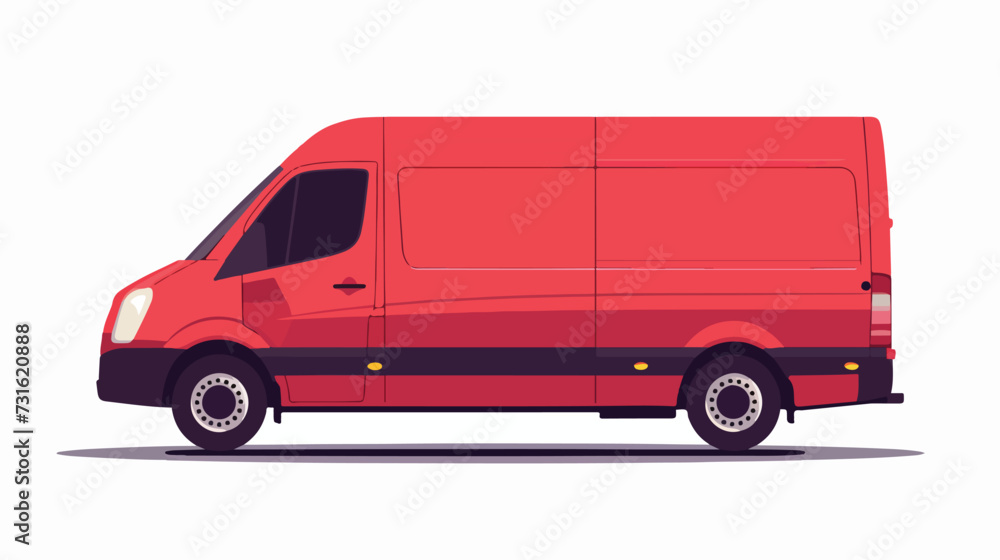 Cargo Van For Delivery Semi Flat