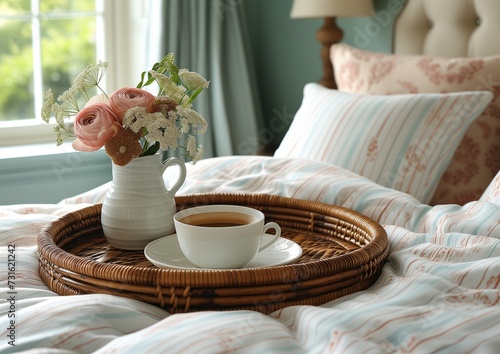  coffee in bed cozy and relax style