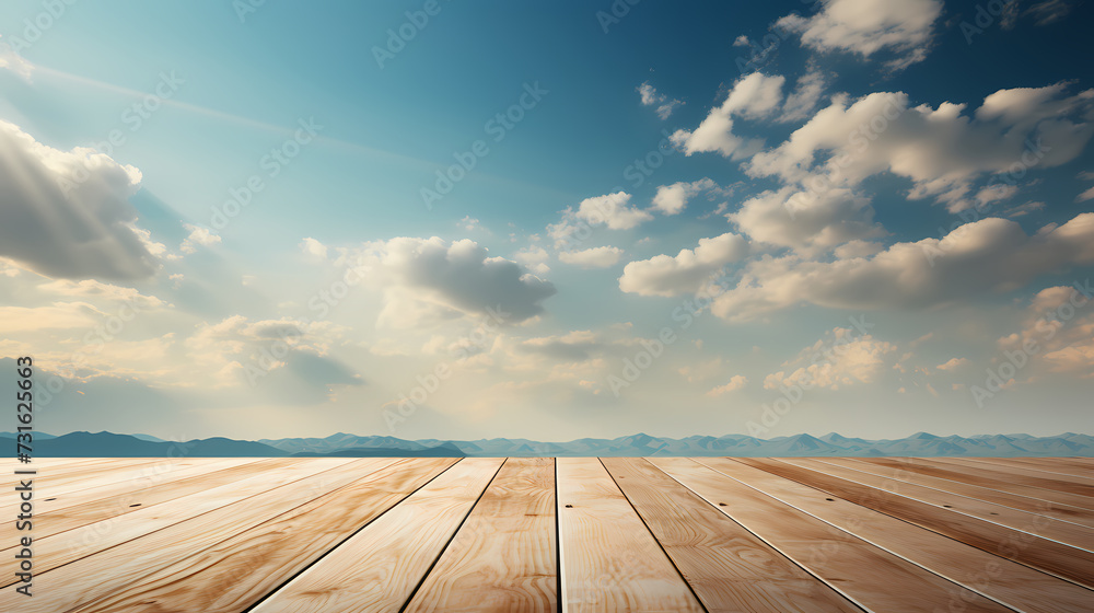 Empty concrete floor, universal minimalist background for presentations Empty concrete floor, universal minimalist background for presentations