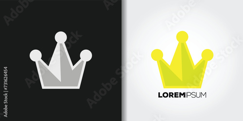 crown logo set