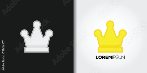 crown logo set