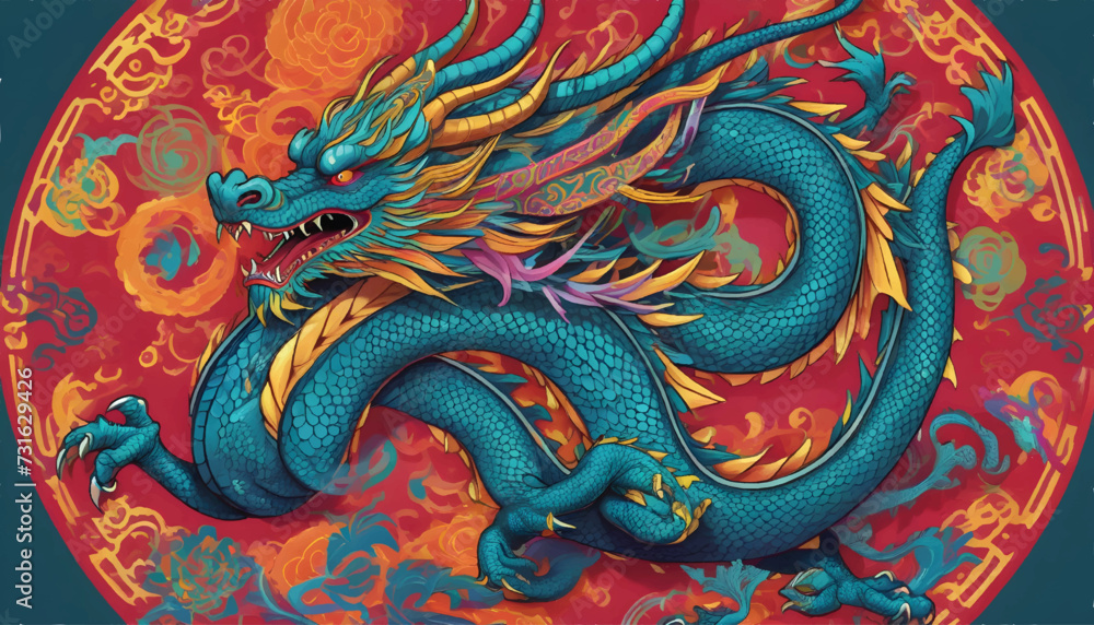 custom made wallpaper toronto digitalchinese dragon on the wall