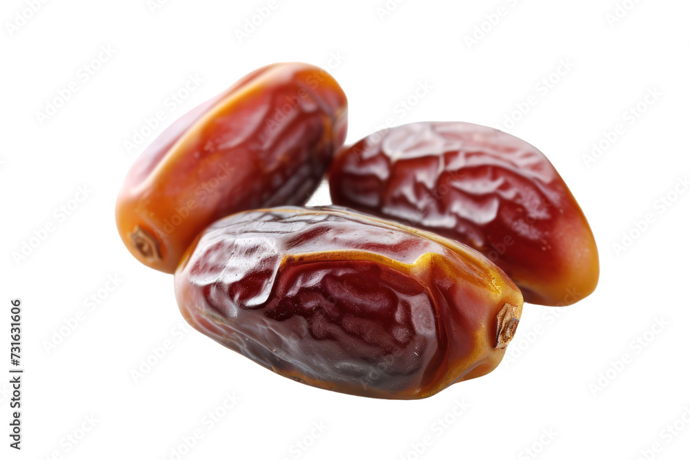 Dried Dates Fruit in Closeup Dried Dates Fruit in Closeup