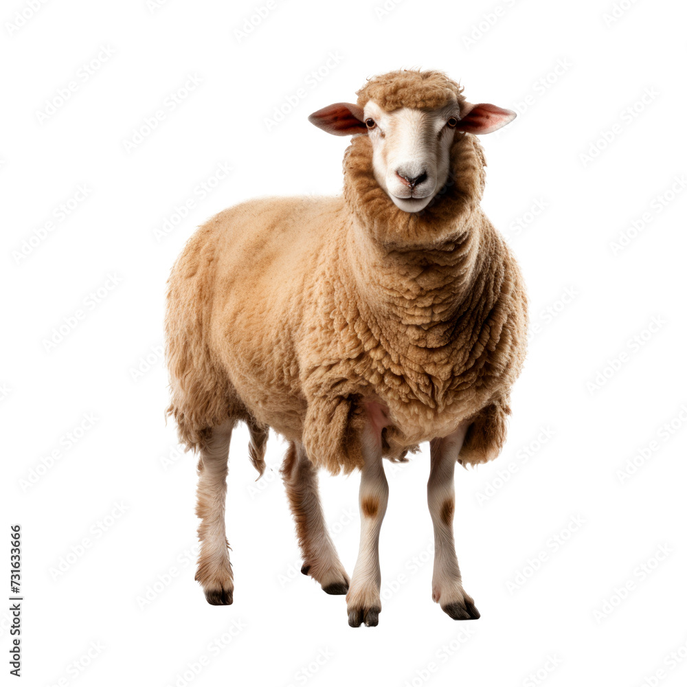 Cut out of a sheep Isolated on transparent background, PNG Cut out of a sheep Isolated on transparent background, PNG