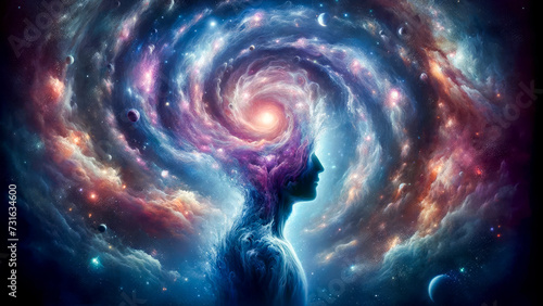 The Nexus of Self-Realization in the Cosmos: Consciousness and Inner Illumination within the Human Mind photo