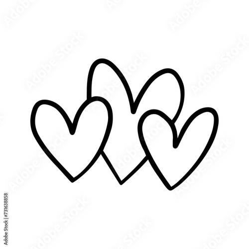Heart icon vector. love illustration sign. romance symbol.