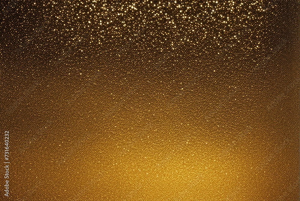 Sparkling Gold Dust Texture on Black Sparkling Gold Dust Texture on Black